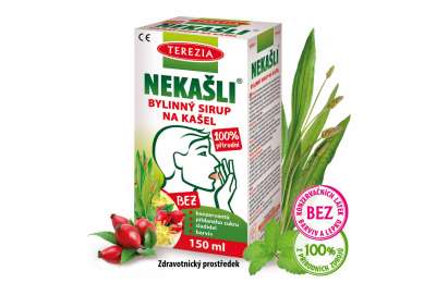 TEREZIA NEKAŠLI - 100% растительный сироп от кашля, 150 мл